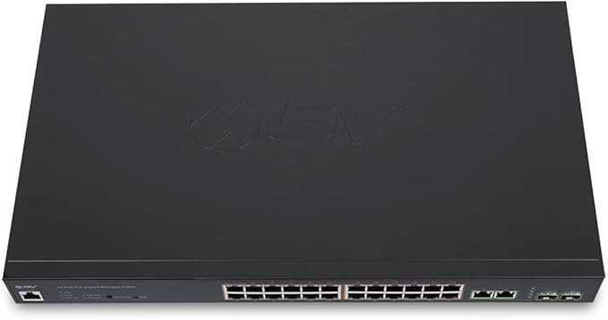 BV-Tech 24-Port Gigabit PoE+ Managed Switch - Image 4