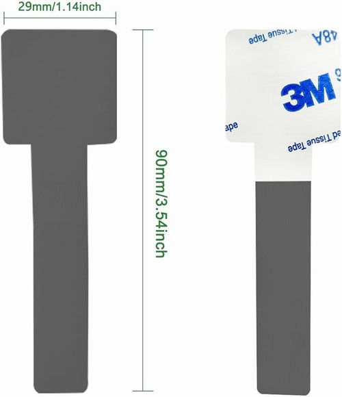 100pcs Hook and Loop Cable Ties, Sticky-Back Cable Straps, Cable Clip, Cord - Image 2
