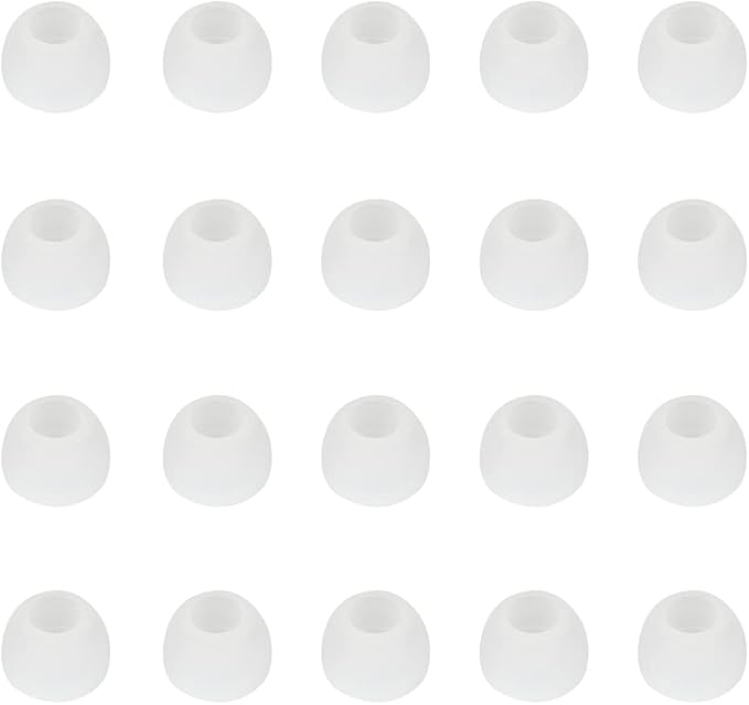 10 Pairs Silicone Medium Replacement Ear Tips by WKYMY