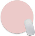 Mouse Pad Pink, Premium-Textured Small Round Pink Mousepad 7.9 x 7.9 Inch by Armanza
