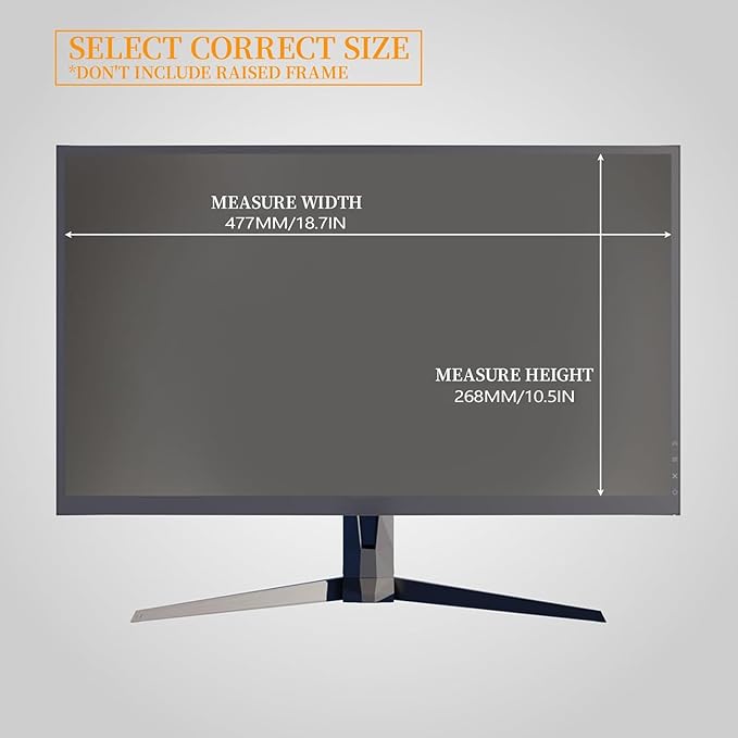 Easges 21.5 Inch Computer Privacy Screen Filter - Image 7