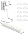 6FT Ultra-Thin Flat Plug Power Strip by HITRENDS