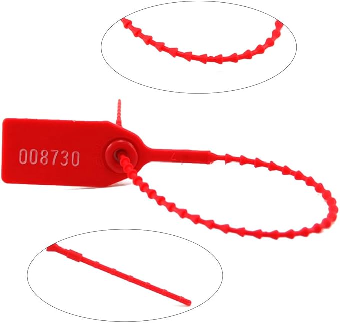 Leadseals 1000 Plastic Tamper Seals, Zip Ties - Image 7