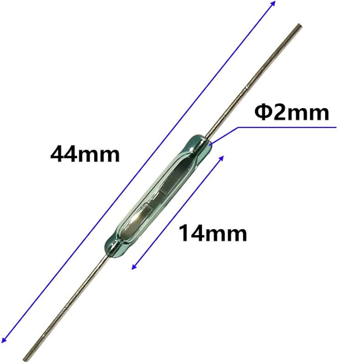 30pcs Reed Switch, Normally Open Magnetic Induction Switch, Miniature Reed - Image 2