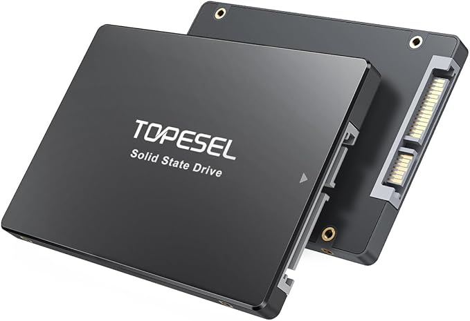TOPESEL SATA III SSD 2.5", 240GB Internal Solid State Drive by TOPESEL