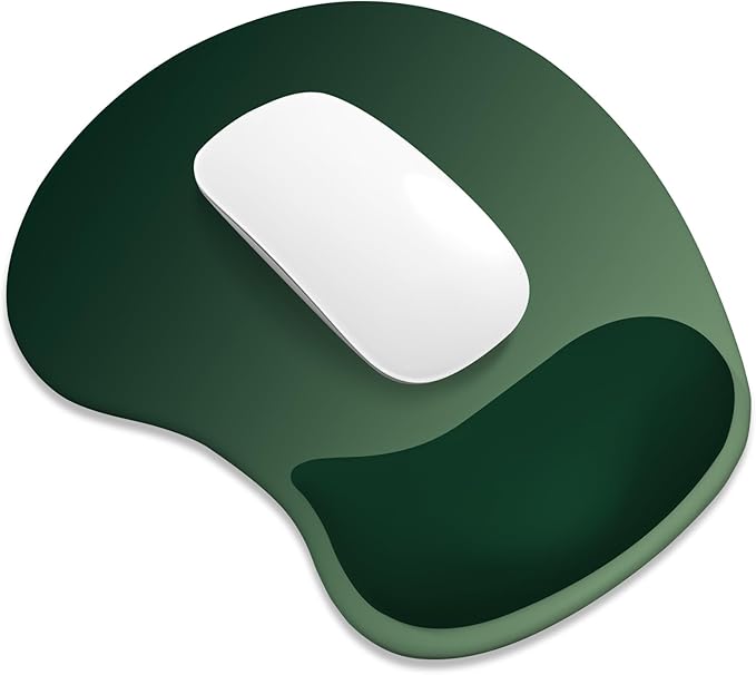 ITNRSIIET Ergonomic Mouse Pad, Cushioned Gel Wrist Rest, Non-Slip Base by +ITNRSIIET