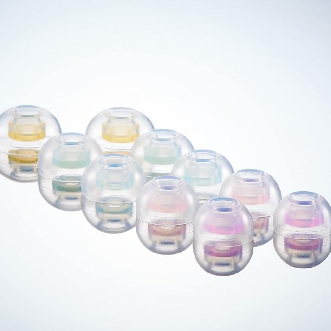 SpinFit CP1025- ML/M- Medical Grade Silicone Patented Ear Tips, Secure Fit and - Image 4