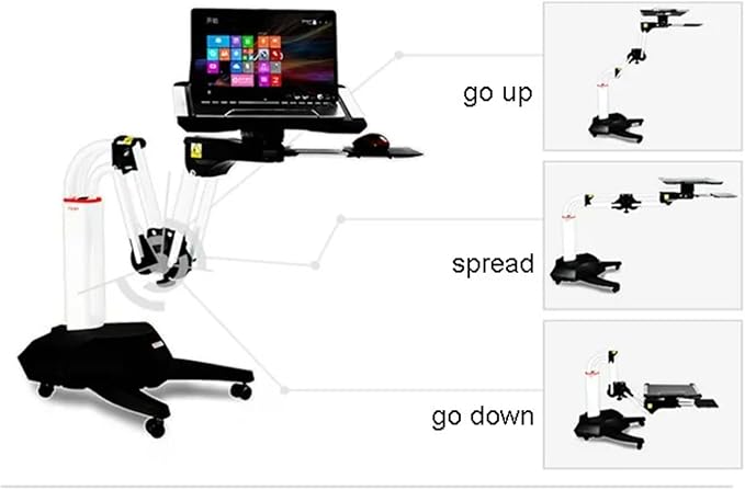 Versatile Rolling Laptop Desk - Image 8