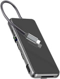 Generic 12 in 1 USB C Laptop Docking Station, Dual Monitor, 4K by Unknown