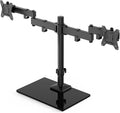 HUANUO Freestanding Dual Monitor Stand, 32 Inch Dual Monitor Mount by HUANUO