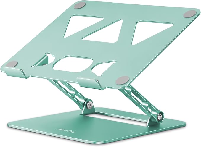 Adjustable Laptop Stand for Desk, Portable Laptop Stand Holder and Riser by Aoviho