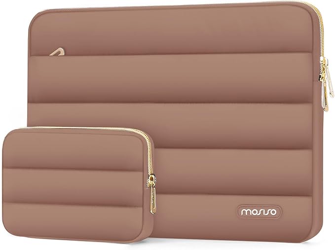 MOSISO 13.3 inch Laptop Case, 13-13.3 inch Puffy Laptop Sleeve Compatible by MOSISO