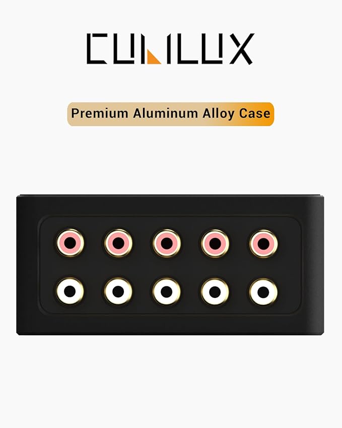 Cubilux AS-R1 4-Way Audio Splitter Box - Image 6