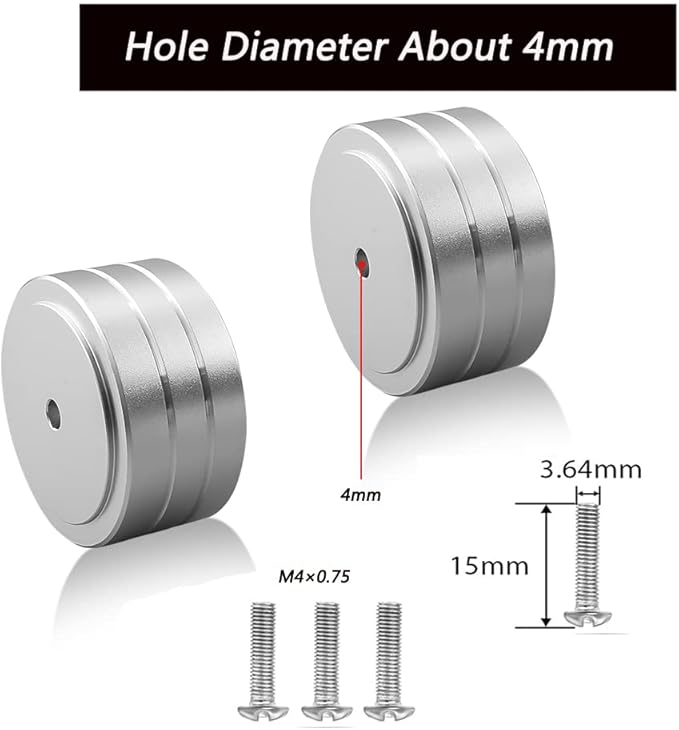 Tertullus 4 Sets High-End HiFi Aluminum Speaker Feet, Shock Base Pad Spikes - Image 4