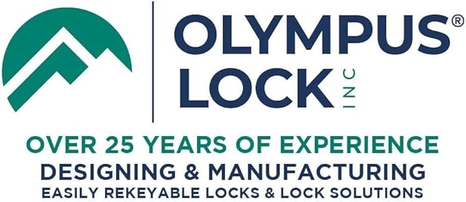 Olympus Lock DCN2 Rekeyable Cam Locks | 1-1/8" Cylinder 101 Key Lock, Keyed - Image 7