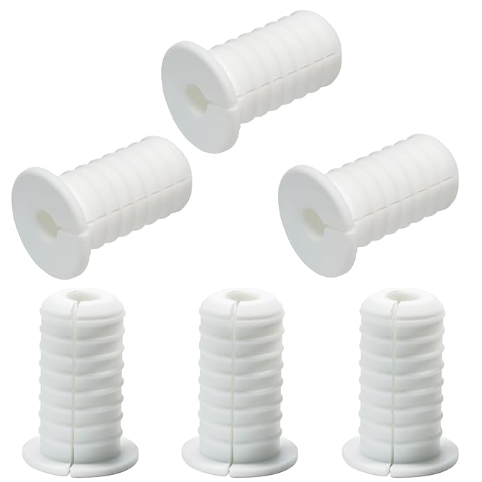 6pc Starlink Cable Grommet 3/4" Silicone Anti-Slip Waterproof Wall Hole Pass by EASYEAH
