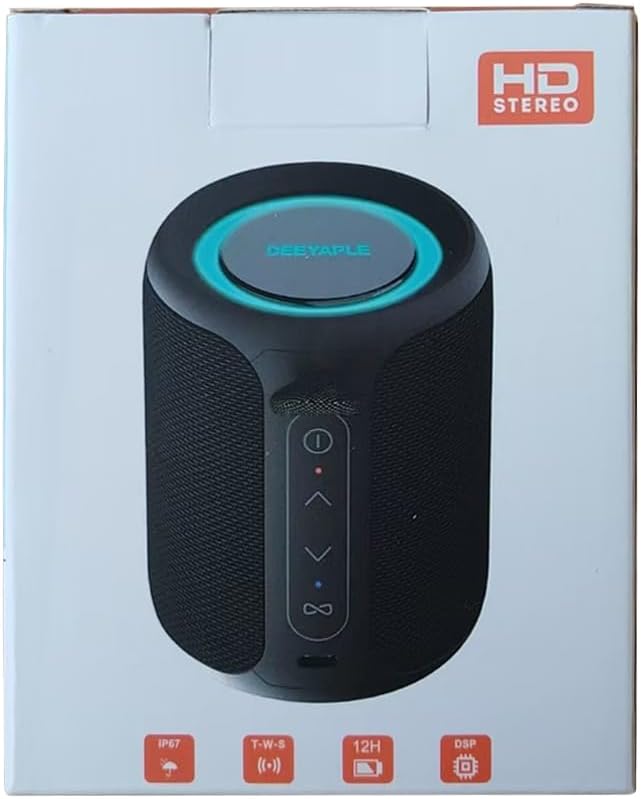 Bluetooth Speaker Wireless, IP67 Waterproof & Dustproof Portable Speaker - Image 8
