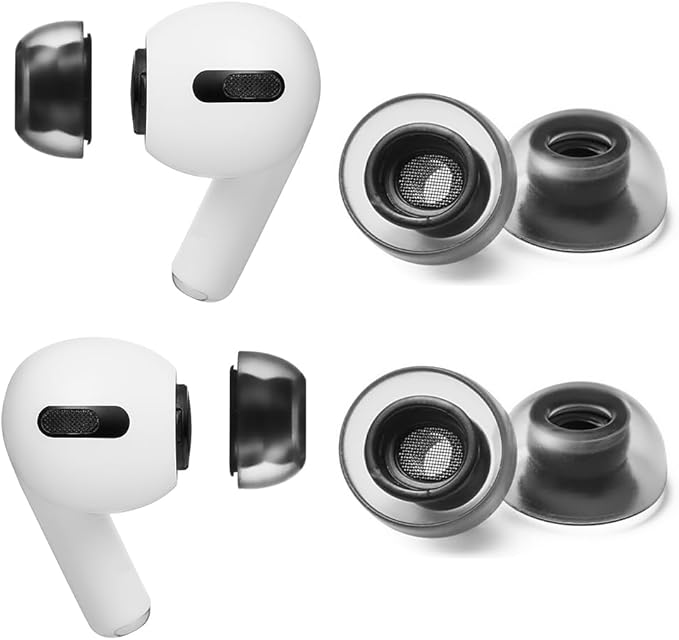 AZLA Crystal for Airpods Pro 1st & 2nd Gen – Airpod Pro Ear Tip Replacement – by AZLA