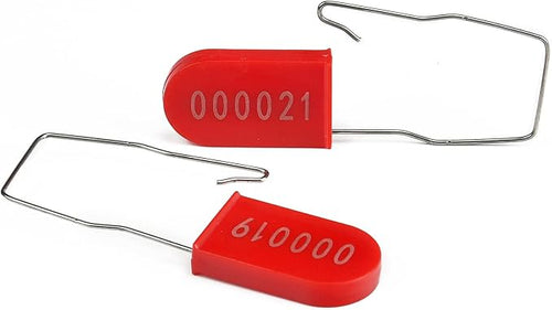 1000PCS Plastic Padlock Security Seals Metal Wire Padlocks Electric Meter Seal - Image 2