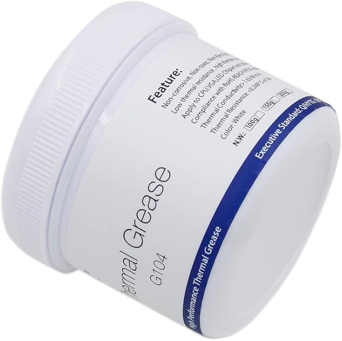 G104 100 Grams Thermal Conductive Paste, Silicone Thermal Compound Grease - Image 7
