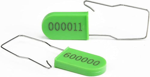 1000PCS Plastic Padlock Security Seals Metal Wire Padlocks Electric Meter - Image 2