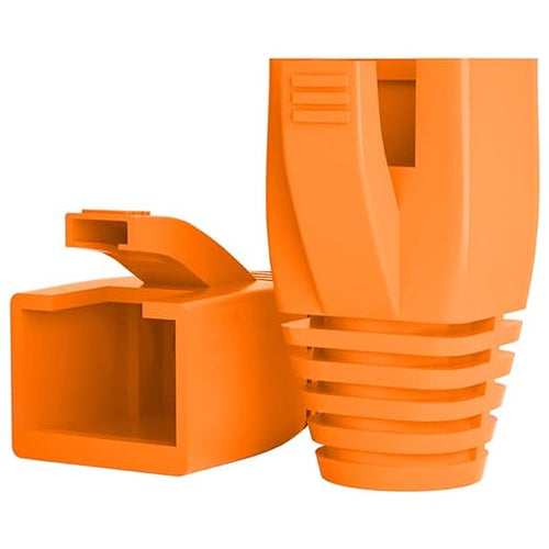 100Pack RJ45 Boot Cover, Cat5 Cat6 Cat6A Ethernet Network Cable Strain Relief - Image 2