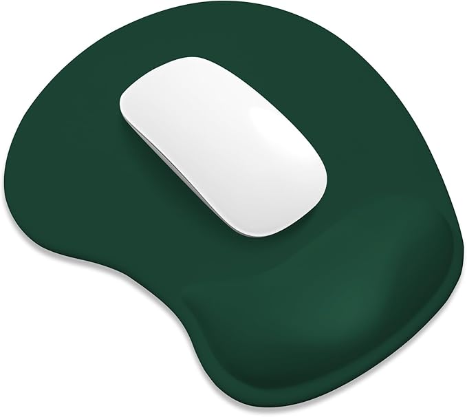ITNRSIIET Ergonomic Mouse Pad, Cushioned Gel Wrist Rest, Non-Slip Base by +ITNRSIIET