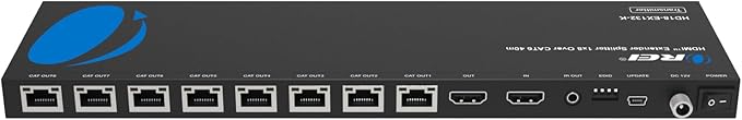 OREI HDMI Extender Splitter 1 in 8 Out Over CAT6/7 Cable 4K@30Hz - Image 4