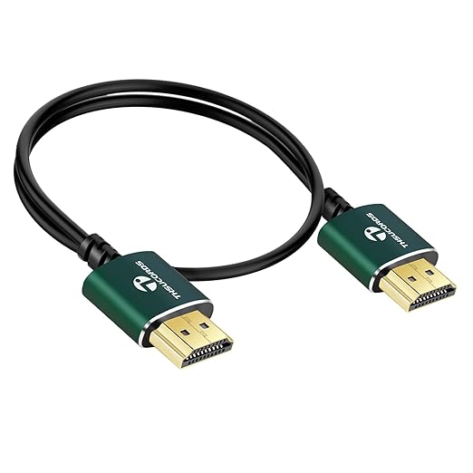 Thin HDMI to HDMI Cable 15FT 2 Pack, Ultra Slim & Flexible HDMI Cord Supports - Image 7