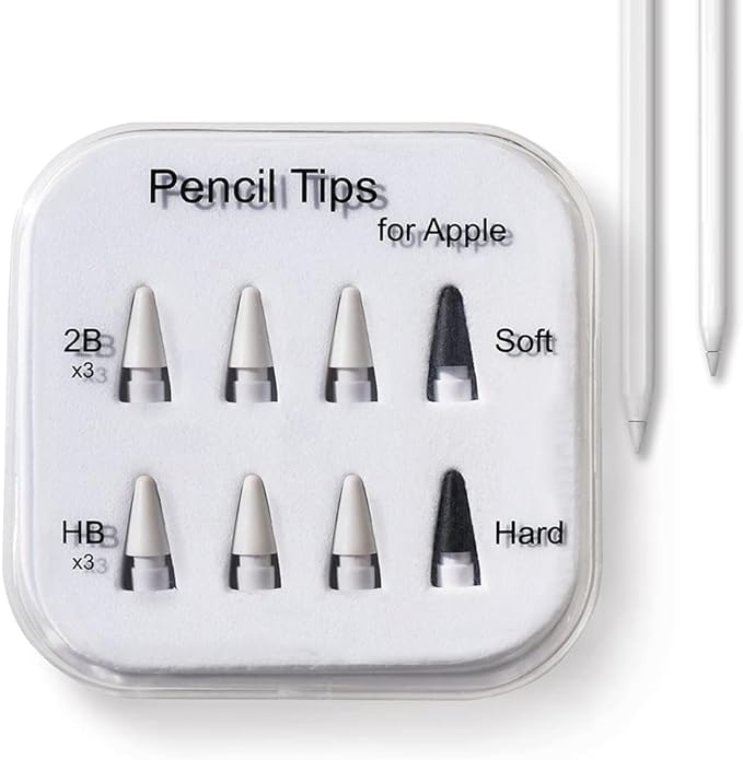 Pencil Tips Soft Wear-Resistant Damping Pen Tip by Leideli