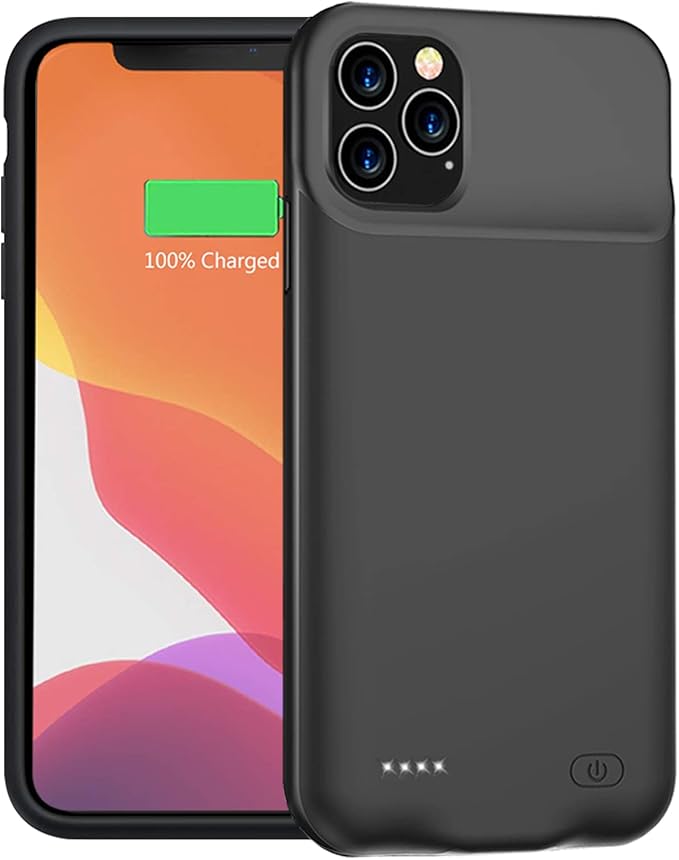 Battery Case for iPhone 11 Pro Max, 10000mAh Ultra Thin Portable Protective by YINGYKJ