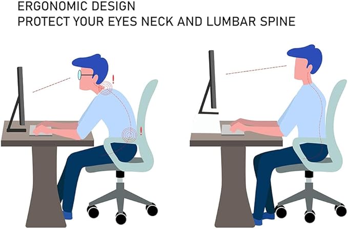 SAMDI Wooden Computer Monitor Stand, Desktop Accessories, Laptop Stand - Image 3