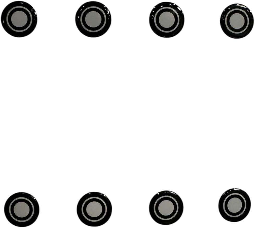 PWNAGE Ultraglide Glass Skates Feet Dot Universal Dots Rounded 0.7mm Thick - Image 3
