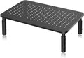 Bracwiser Monitor Stand Riser, Metal Computer Stand, 3 Height Adjustable Screen by Bracwiser