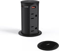 Pop up Outlet for Countertop, 2.5 Inch Hole Desktop Power Grommet, Recessed by Jgstkcity