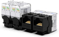 AMPCOM CAT6 Keystone Jack Tool-Less RJ45 UTP, No Punch-Down Tool Required by AMPCOM