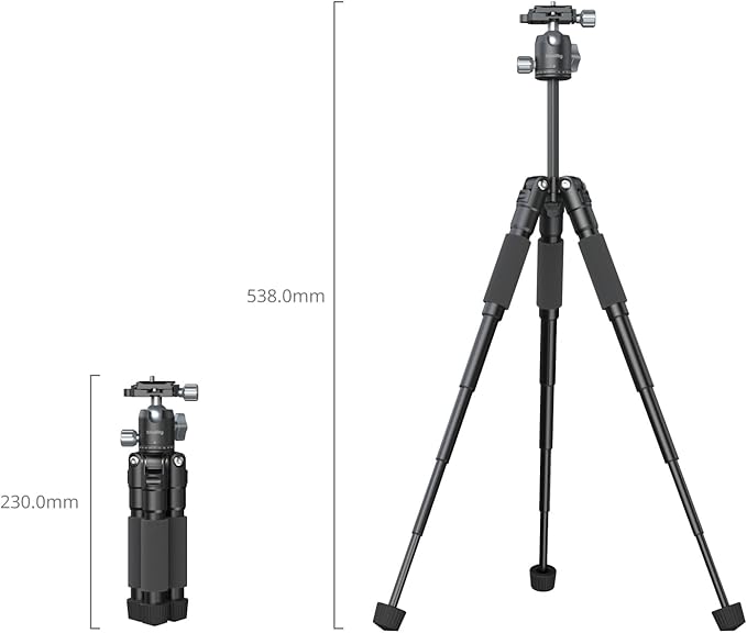 SmallRig VT-20Pro 21.2"/ 53.8cm Mini Tripod - Image 5