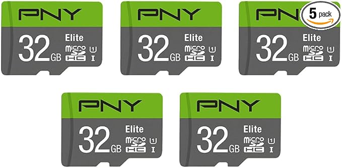 PNY Elite™ Dash Camera Class 10 U1 V10 microSDHC Flash Memory Card by PNY