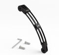 HSU Aluminum Alloy Curved Extension Arm Metal Pole Mount Helmet Stick Extension by HSU