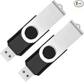2 Pack 32GB USB Flash Drive USB 2.0 Thumb Drives Jump Drive Fold Storage Memory by Maspen