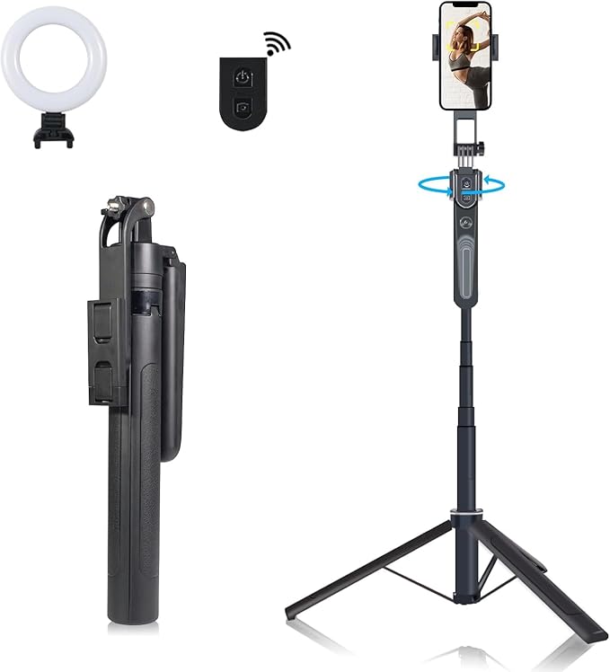 Extendable Auto Face Tracking Phone Tripod Stand, Compatible - Image 7