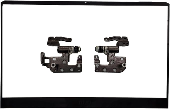 Replacement LCD Back Cover Rear Case Top Lid Hinges - Image 3