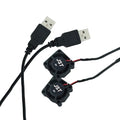 DEVMO 2pcs USB 5V DC Fan 2510 Small 2 pin Cooling Cooler Computer 25mm X 10mm by DEVMO