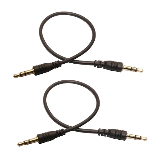 3.5mm Male to Male Audio Cable, 195mm Length - Image 4