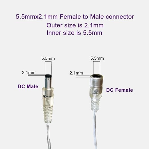 12V DC Sensitive Dimmer Switch for Led Light, Unique Female Male Led Dimmer - Image 3