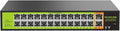 POE Switch with 24 Port POE + 2 Gigabit Uplink, 802.3af/at PoE+ 100Mbps by SICSOLINK