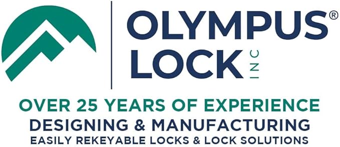 Olympus Locks DCN3 Rekeyable Cam Locks | 1-3/8 in Cylinder KD Key Lock - Image 7