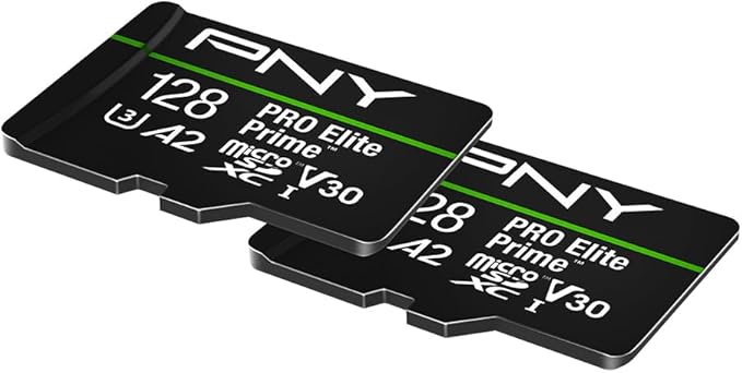 PNY 128GB PRO Elite Prime C10 U3 V30 A2 microSDXC Flash Memory Card – - Image 3