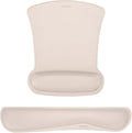 MOSISO Wrist Rest Support for Mouse Pad & Keyboard Set, Ergonomic Mousepad by MOSISO