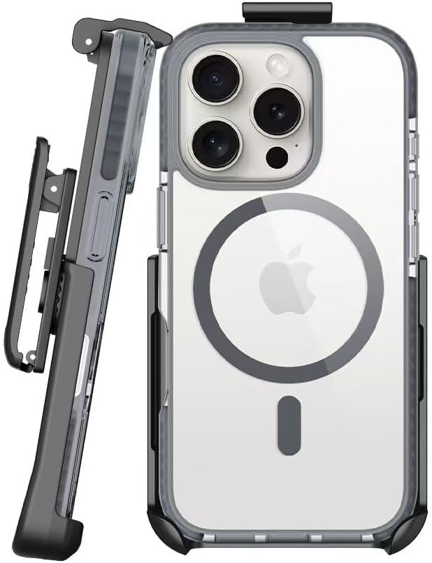 BELTRON Belt Case for iPhone 16 Pro, Slim Protective Transparent Case & by BELTRON